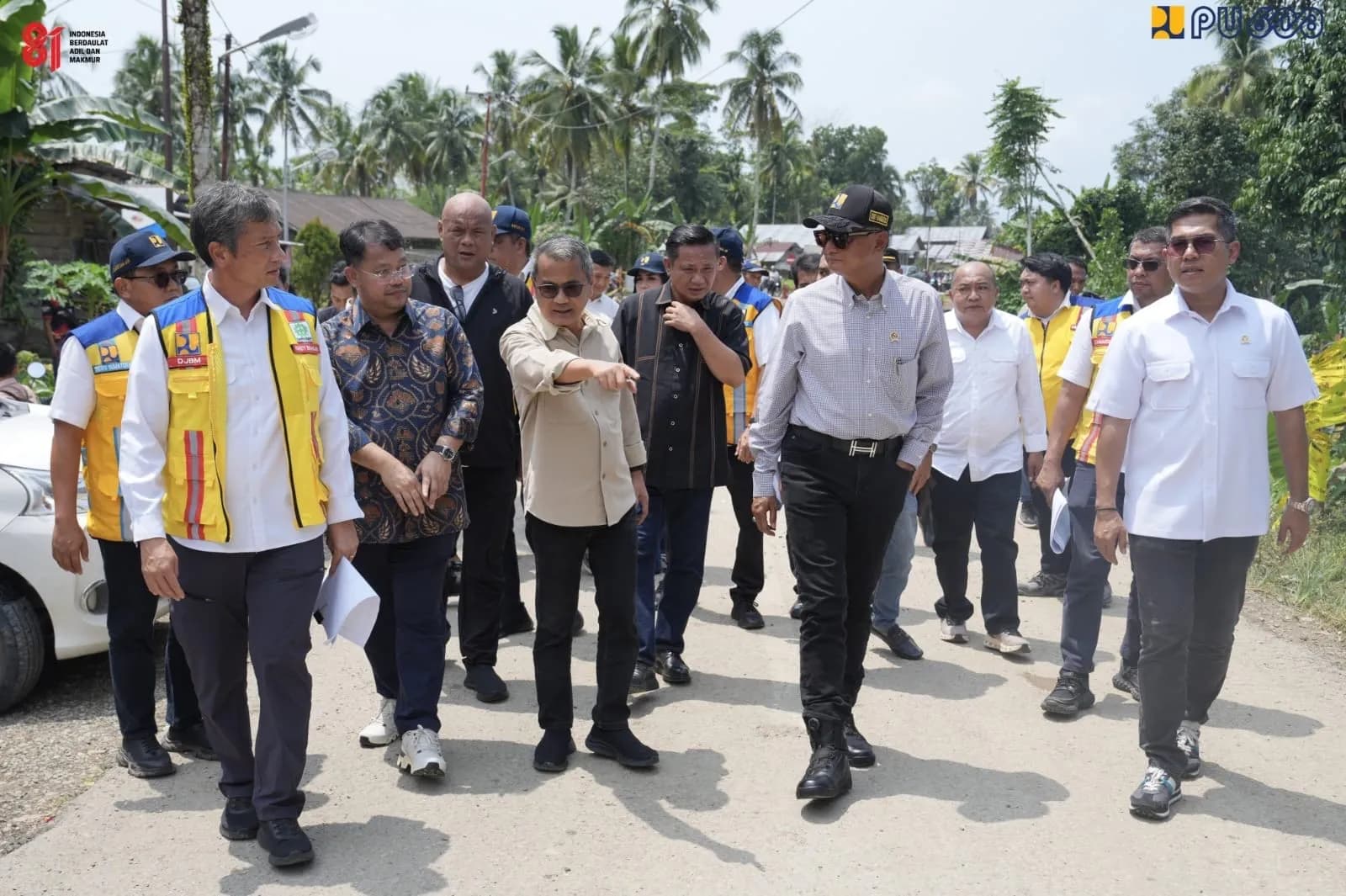 Tinjau Longsor di Nias, Menteri PU: Tangani Secara Komprehensif Agar Tidak Berulang