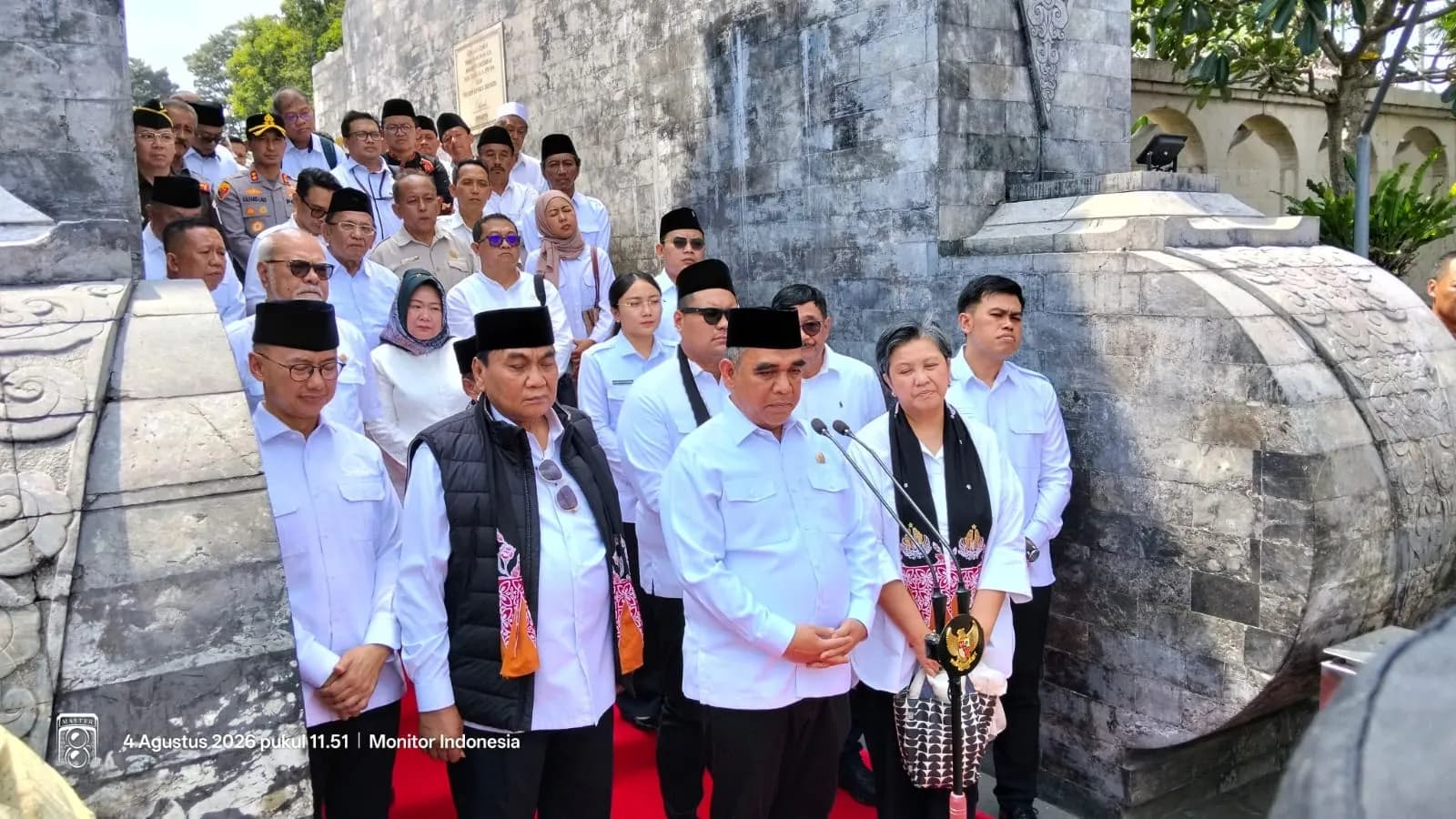 Jelang HUT ke-81 RI, Pimpinan MPR Ziarah ke Makam Bung Karno di Blitar, Tegaskan Semangat Persatuan