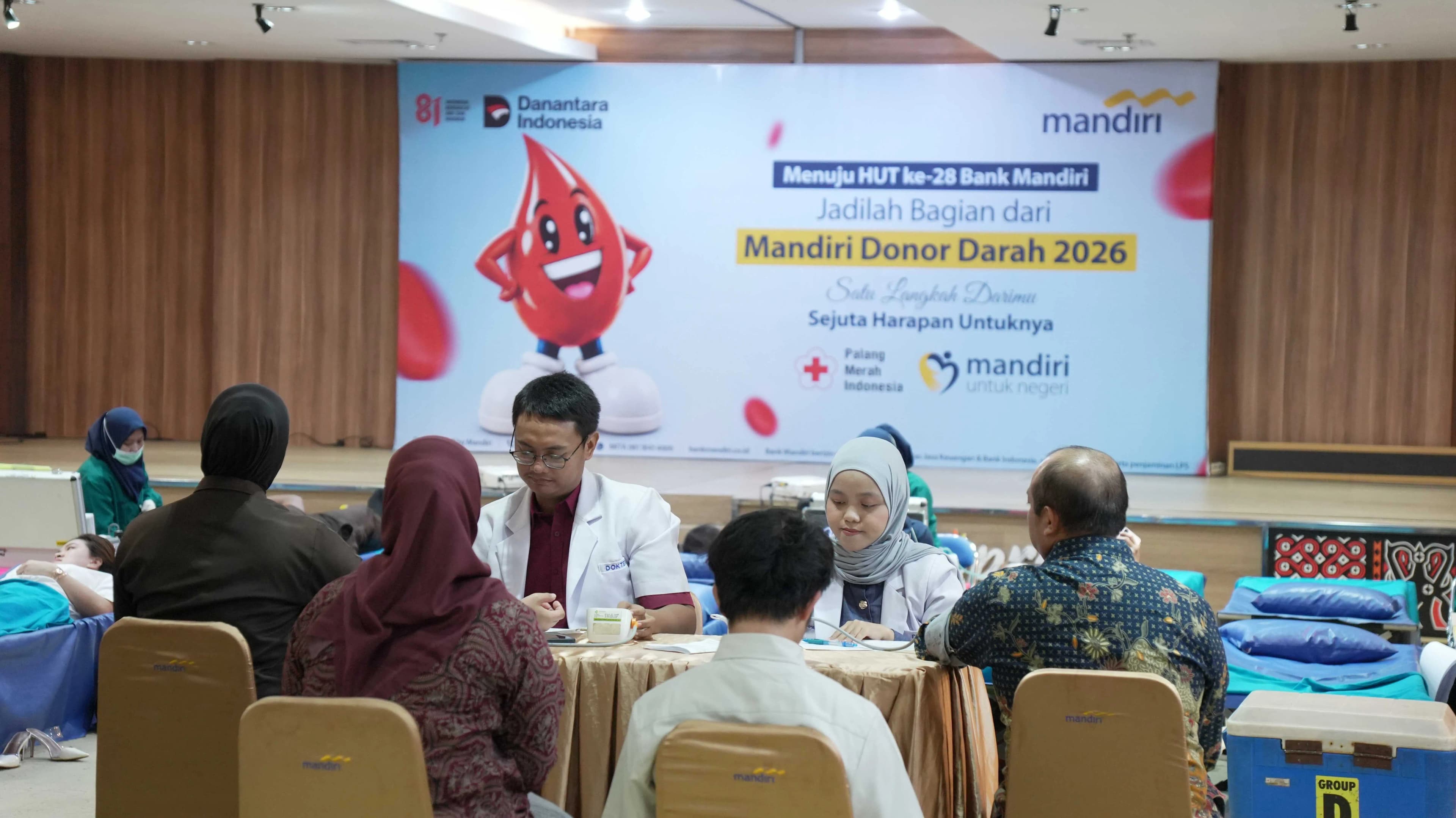 Sambut HUT RI, Bank Mandiri Region X/ Sulawesi & Maluku Gelar Donor Darah Libatkan 3.360 Pendonor
