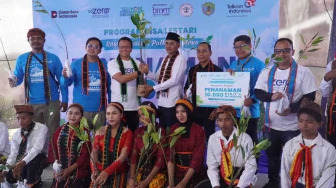 Aksi Hijau TelkomGroup, 20 Ribu Mangrove Ditanam untuk Jaga Pesisir