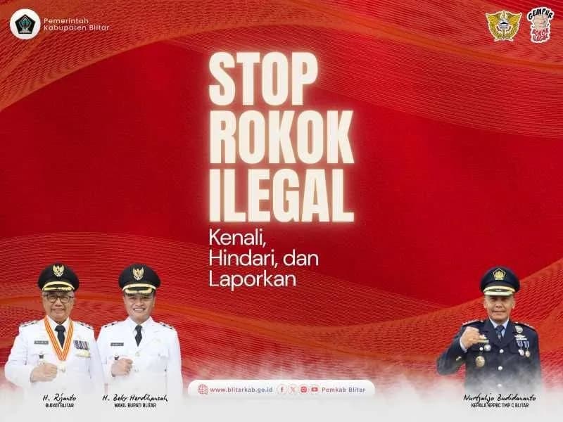 Satpol PP Kabupaten Blitar Perkuat Kampanye Digital Berantas Rokok Ilegal
