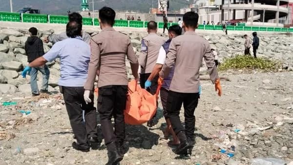 Mayat Wanita Mengapung di Pantai Lere Palu, Sempat Dicabik-cabik Buaya, Polisi Selidiki Identitas Korban