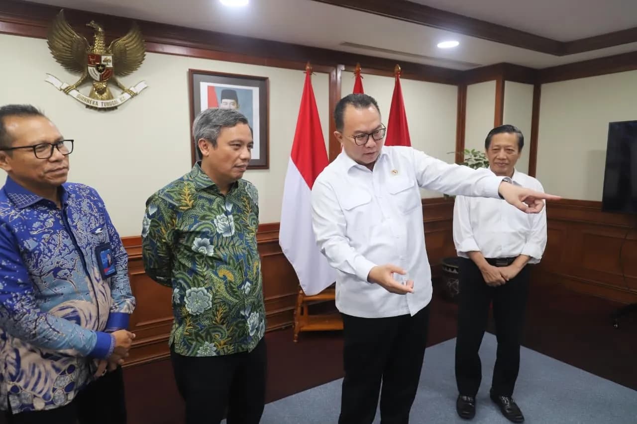 Usai penandatanganan MoU Pemanfaatan Layanan Jasa Perbankan