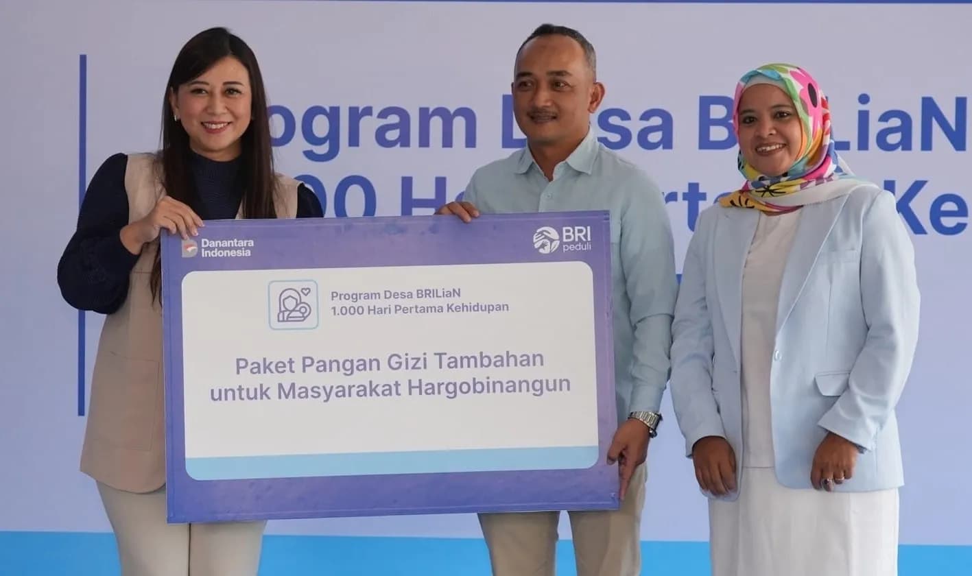 BRI Peduli Perkuat Layanan Kesehatan Ibu dan Anak melalui Posyandu Matahari di Desa Brilian Hargobinangun Sleman