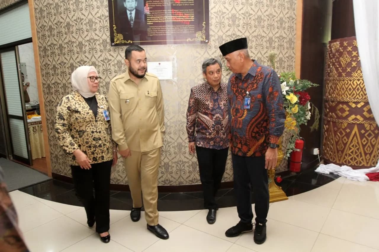 Usai Penandatanganan Kesepakatan Bersama BTN dengan Pemerintah Kota Padang di Balai Kota Padang