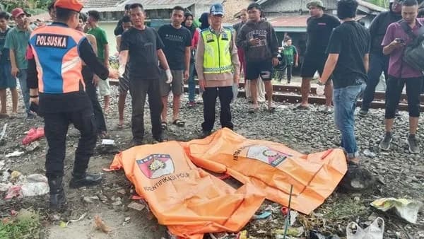 Terjang Pelintasan Tanpa Palang, Motor Disambar KA Putri Deli, Dua Orang Tewas di Sergai