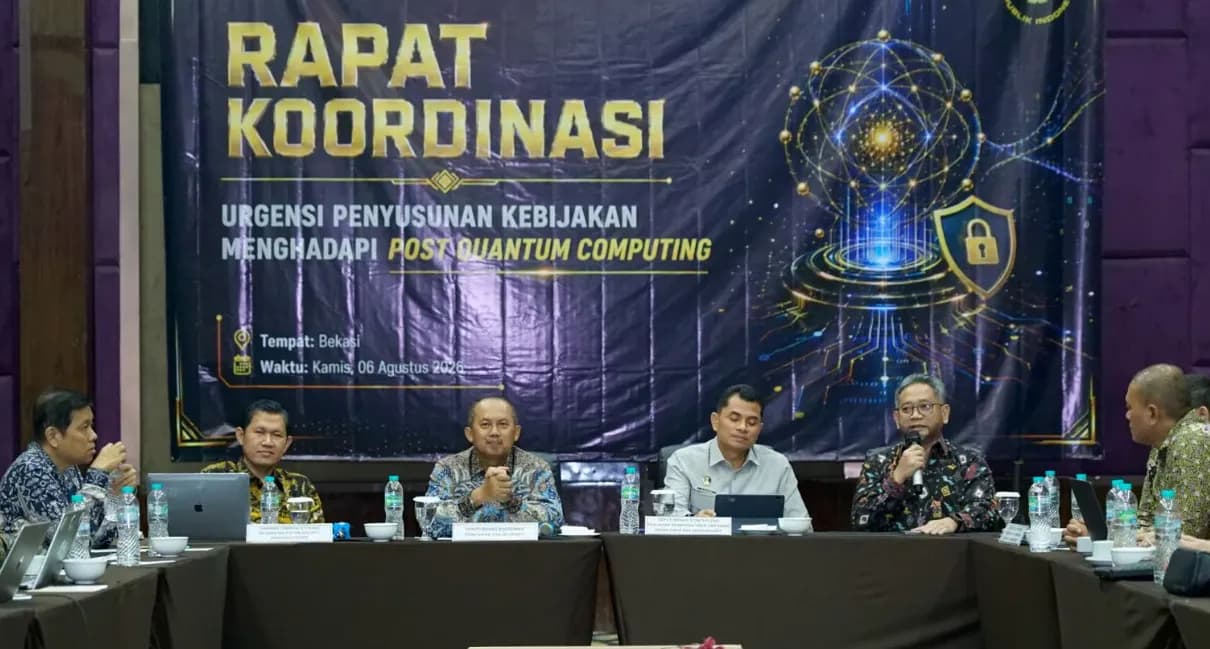 Kemenko Polkam, BSSN, dan Telkom Perkuat Kolaborasi Hadapi Ancaman Komputasi Kuantum