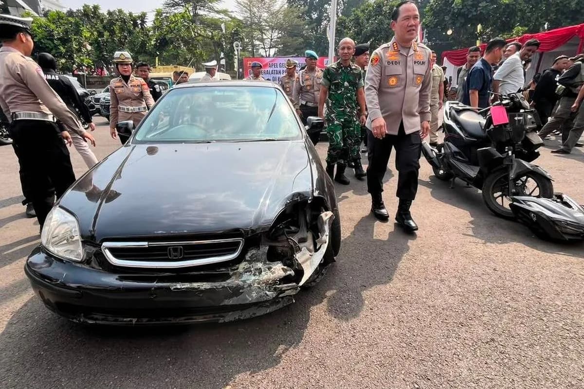 Mahasiswa dan Dua Prajurit TNI Jadi Pelaku Tabrak Polisi hingga Tewas di Bandung