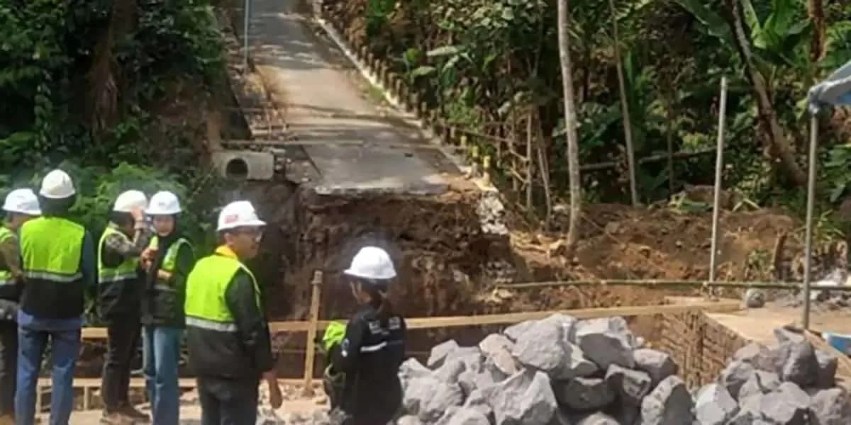 DPUBM Kabupaten Malang Genjot Pembangunan Jembatan Legok, Target Rampung 4 Bulan