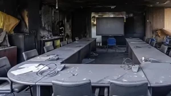Sakit Hati Diejek, Pria 24 Tahun Bakar Ruang Rapat Diskominfo Kukar