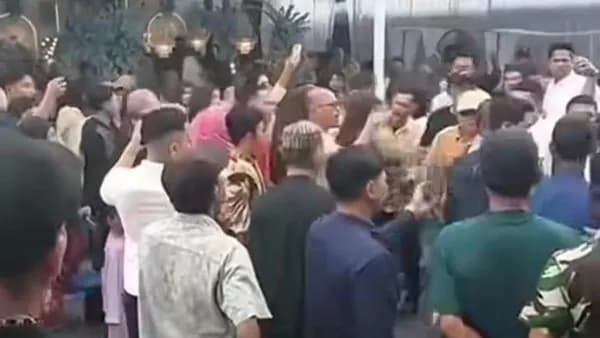 Nikah Lagi Tanpa Persetujuan Istri, Pria di Langkat Dilabrak Saat Resepsi