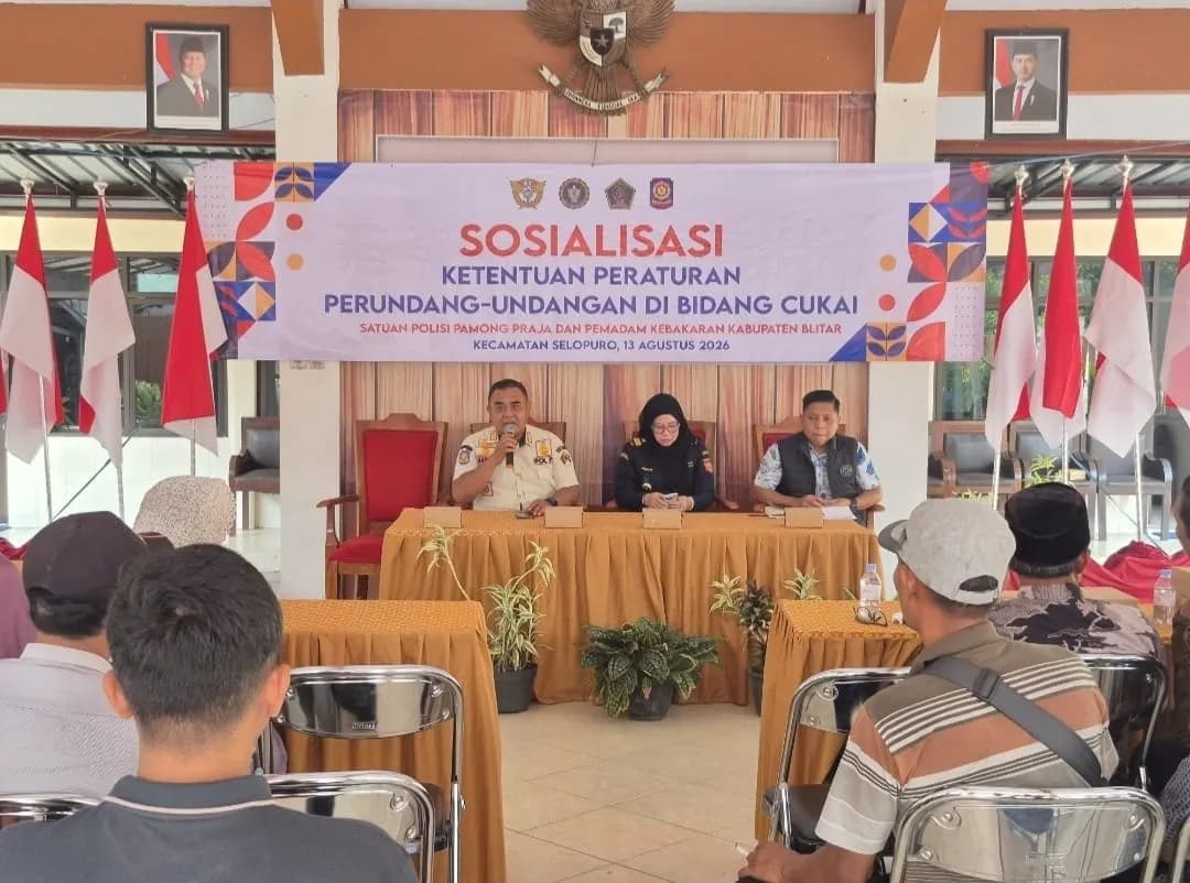 Satpol PP Kabupaten Blitar Gencarkan Perang Melawan Rokok Ilegal, Pedagang hingga Petani Tembakau Diberi Edukasi