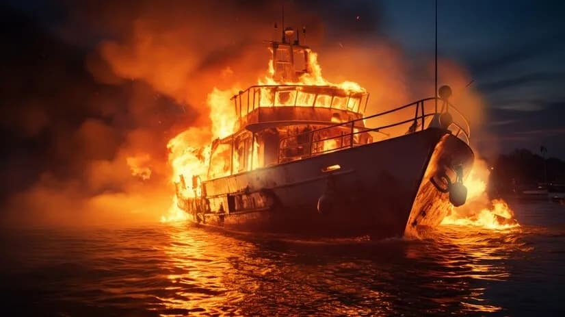 Tiga Kapal Kayu Terbakar di Muara Baru, Puntung Rokok Diduga Jadi Pemicu