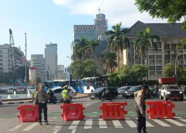 Prabowo Pidato di DPR/MPR Hari Ini, Cek Rekayasa Lalu Lintas Jakarta