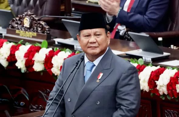 Prabowo Beberkan Kinerja DPR, MA, dan MK dalam Pidato Kenegaraan