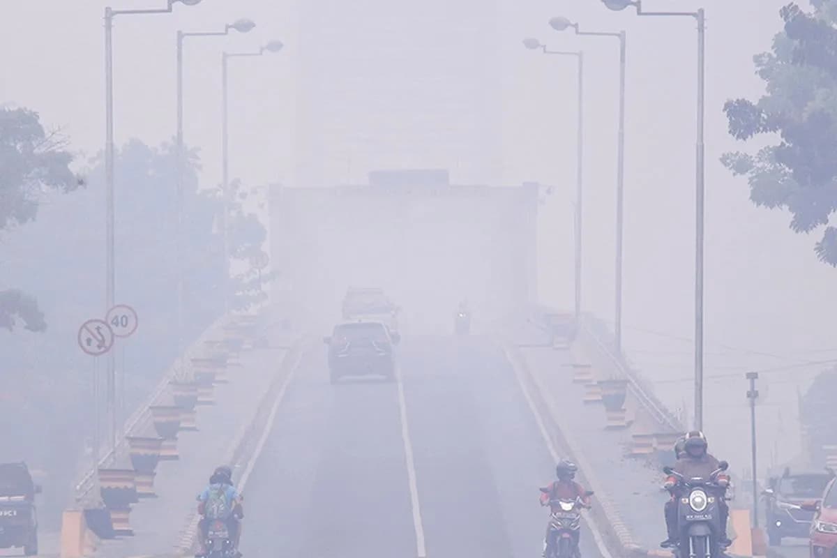 Asap Karhutla Mulai Hantam Kesehatan, 2.052 Warga Kalteng Terserang ISPA