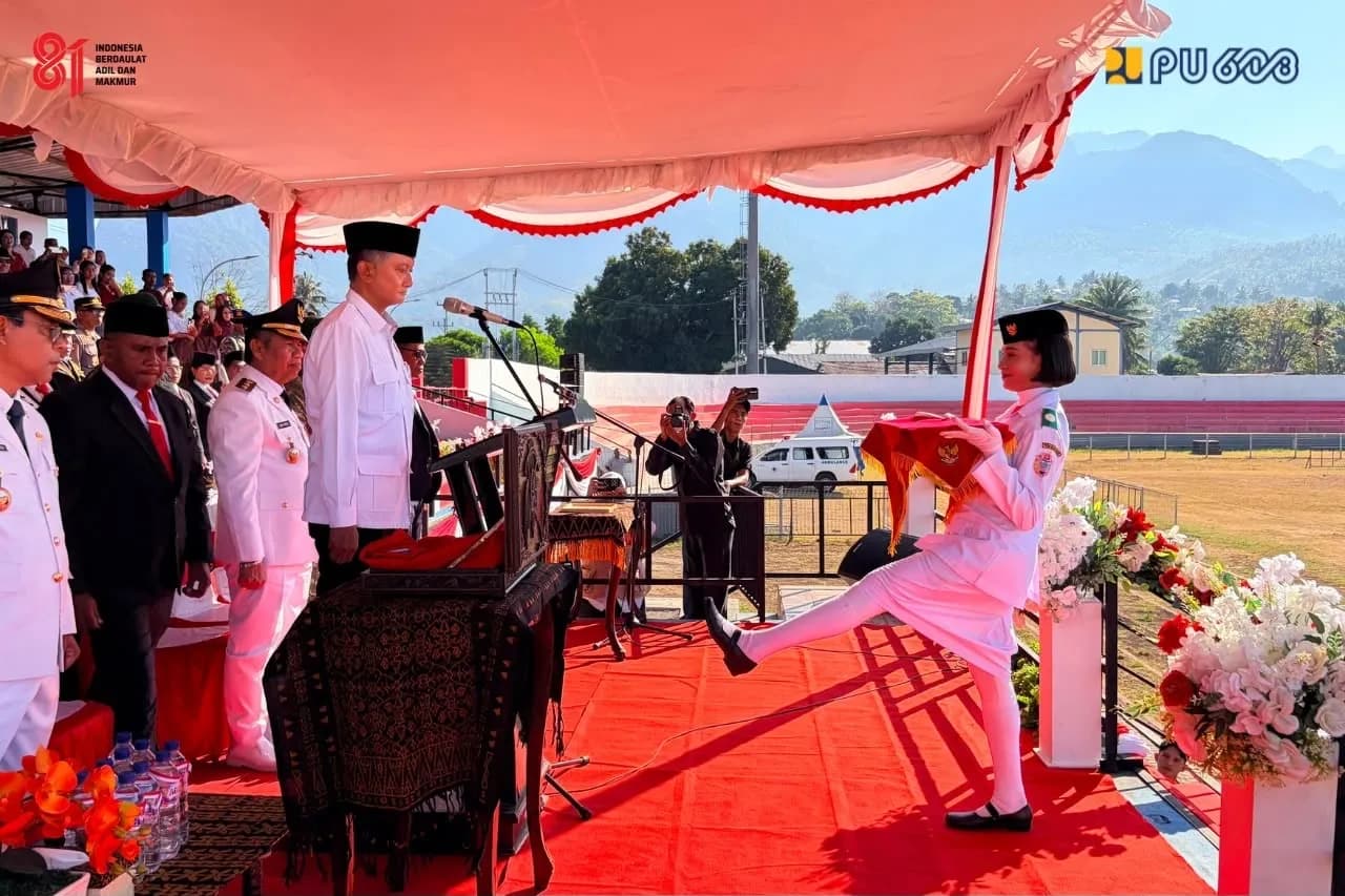 Gempa Terjadi Saat Menteri PU Pimpin Upacara HUT ke-81 Kemerdekaan RI di Ende, NTT