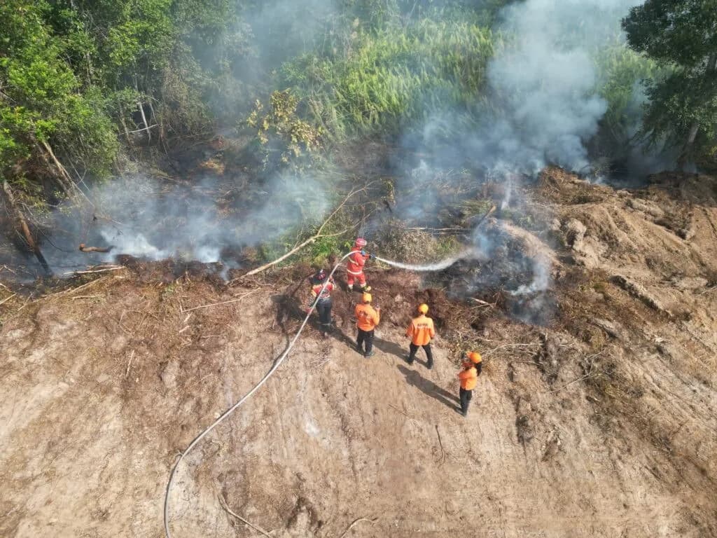 Karhutla Mengganas di Kotim, 2.707 Hotspot dan 497 Hektare Lahan Terbakar