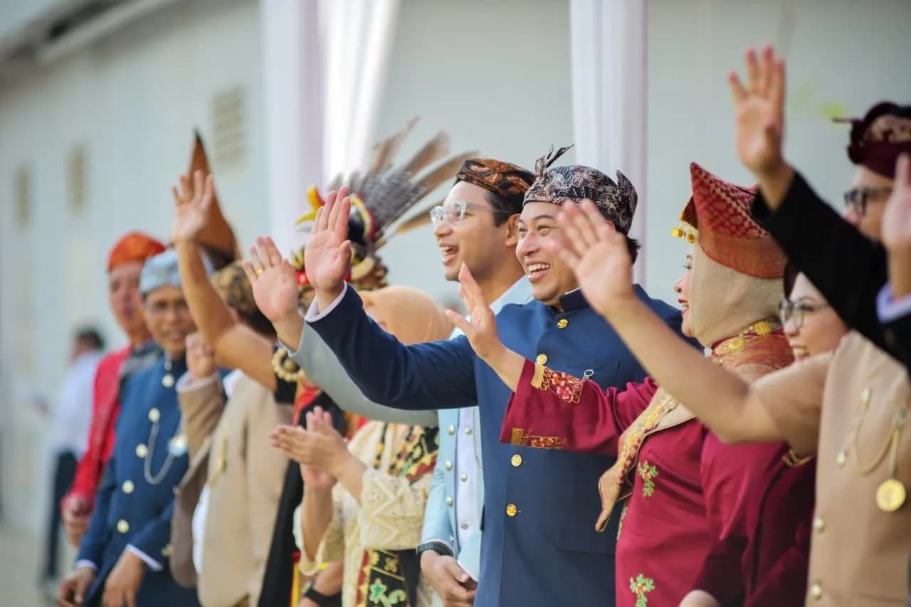Peringatan HUT ke-81 Kemerdekaan Republik Indonesia di BTN Ecopark, Gandul, Depok