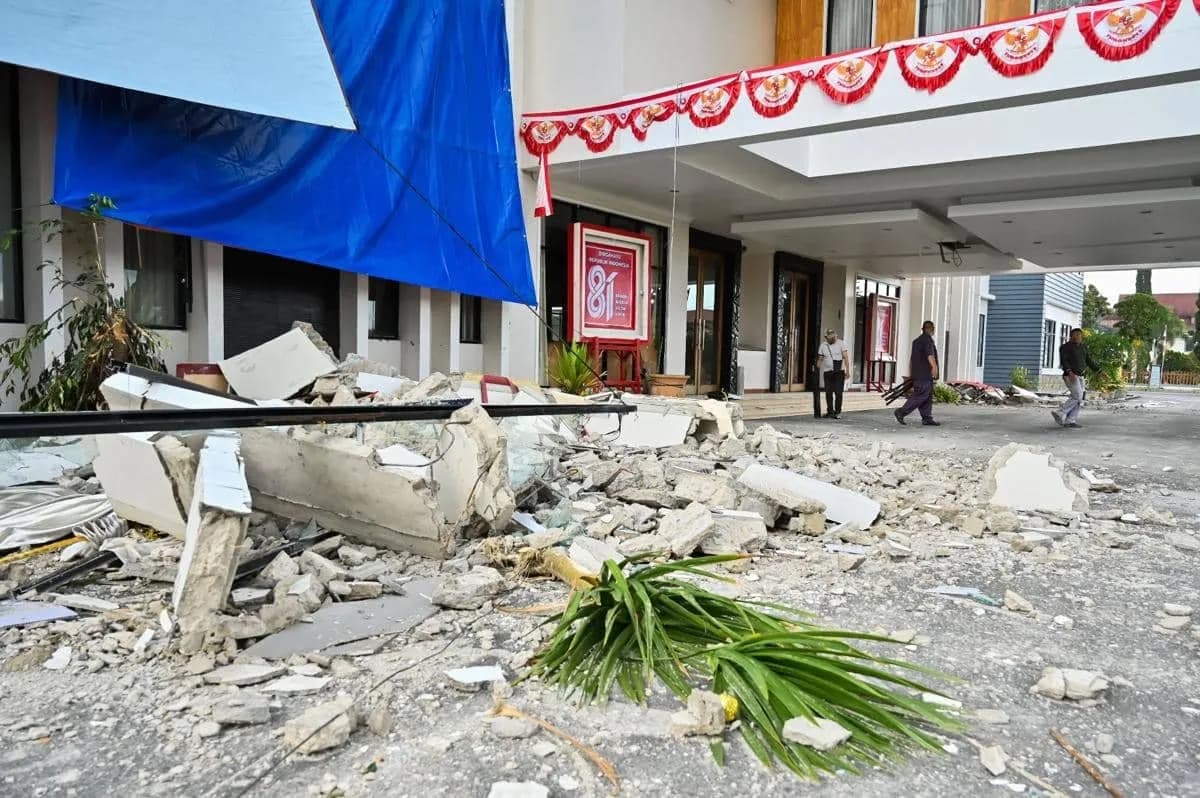 Gempa Flores Lumpuhkan Layanan Dasar Manggarai, 104 Sekolah dan 39 Faskes Rusak