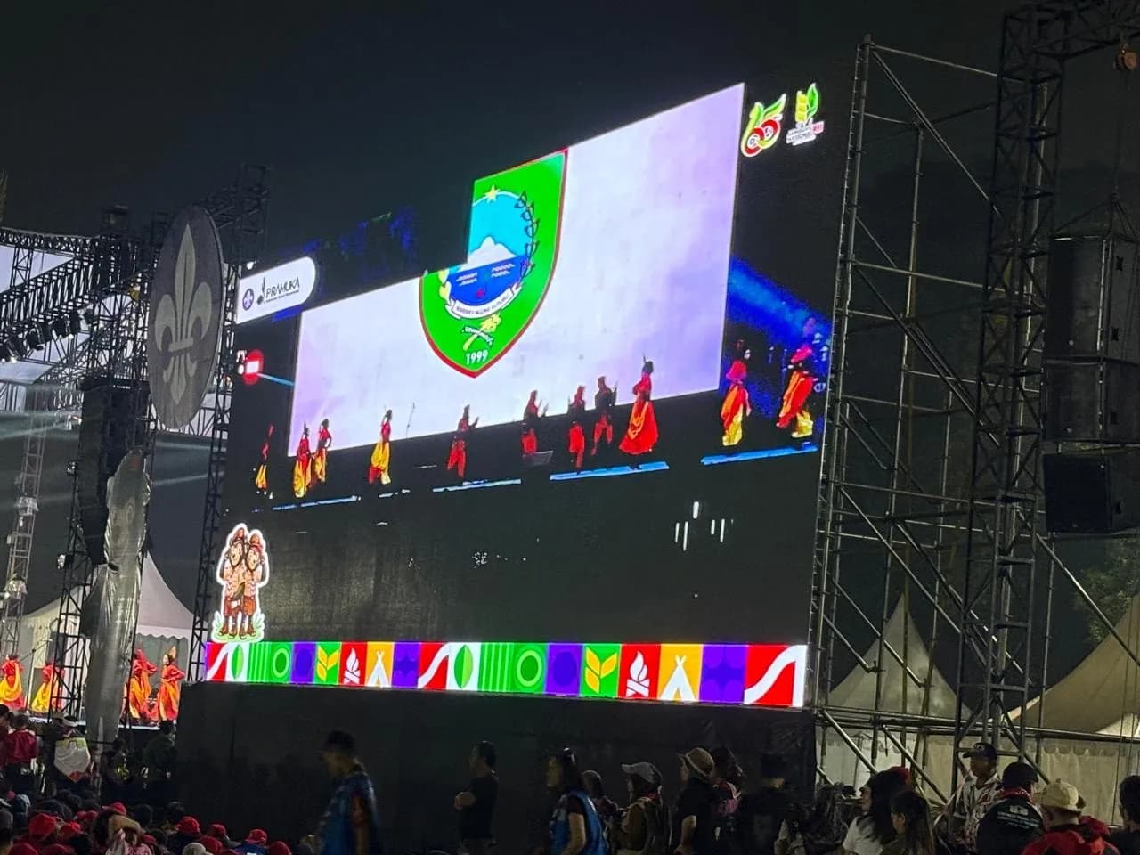 Pramuka Malut Tampil Gagah di Jamnas 2026, Tarian Gempita Pukau Ribuan Peserta