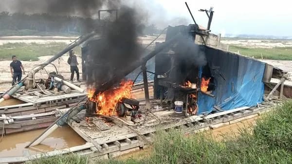 Polda Riau Bongkar PETI di Kuansing, Sita 388 Gram Emas dan Rp972 Juta