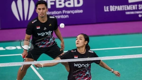 Amri/Nita Tampil Membara, Wakil Turki Dihajar Dua Gim Langsung