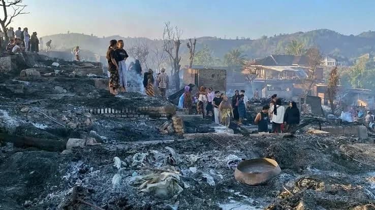 129 Rumah Adat Sade Ludes Terbakar, Pemprov NTB Siapkan Rekonstruksi