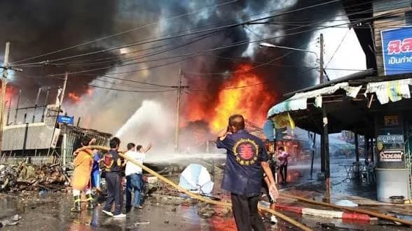 Thailand Selatan Diguncang 51 Serangan, Bom dan Aksi Bakar Teror Serentak