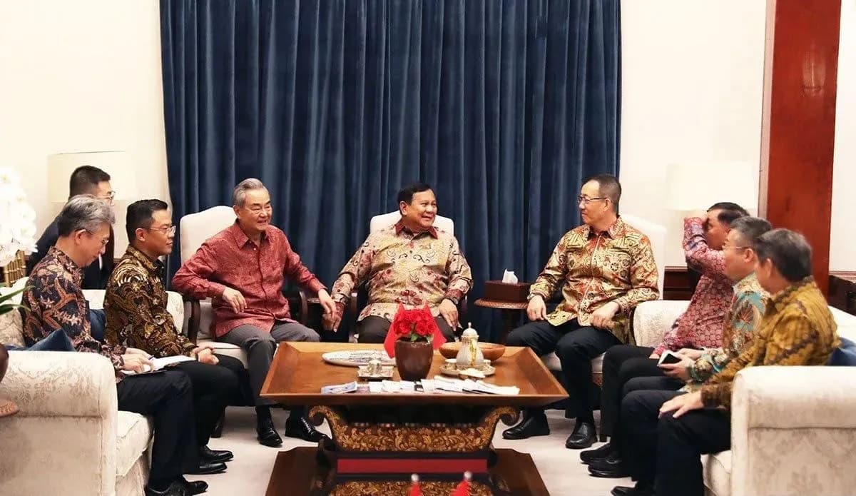 Prabowo Bertemu Dua Pejabat Tinggi Tiongkok, GREAT Institute: Indonesia Jadi Stabilizing Power