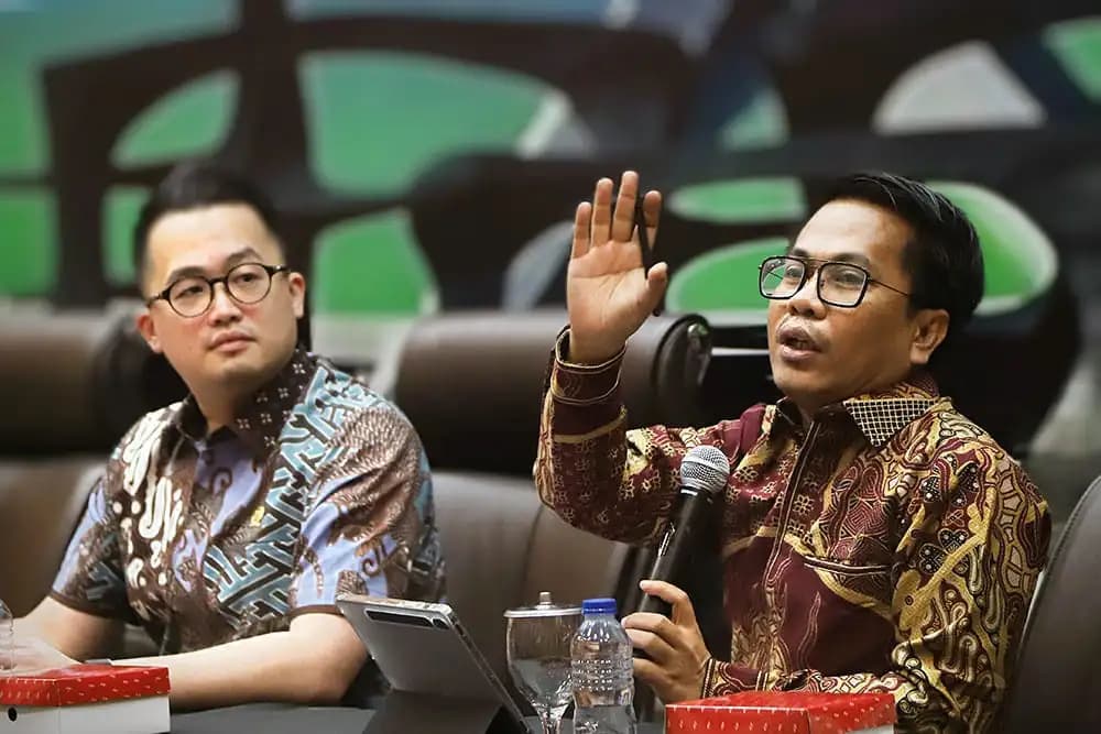 Suasana diskusi dialetika demokrasi (Foto: Dok MI/Jiani)