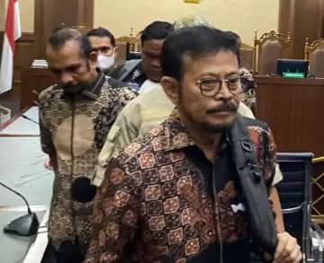 Hakim Kabulkan Permohonan SYL Pindah Rutan ke Salemba