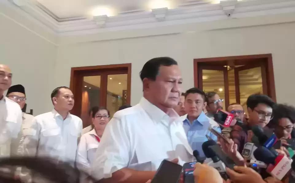 Prabowo Janji Bakal Sikat Habis Pencuri Uang Rakyat