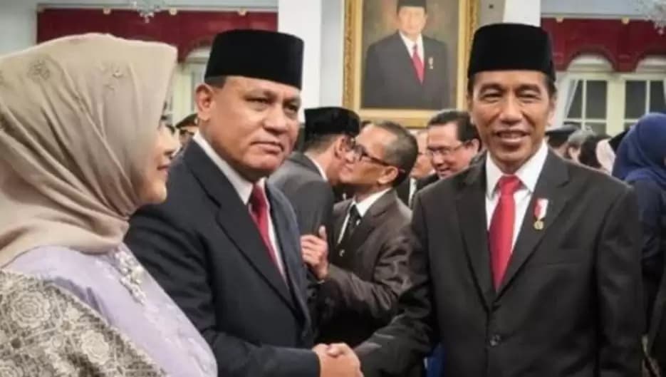 Joko Widodo Menyoal Ketua KPK Firli Bahuri Tersangka Pemerasan SYL