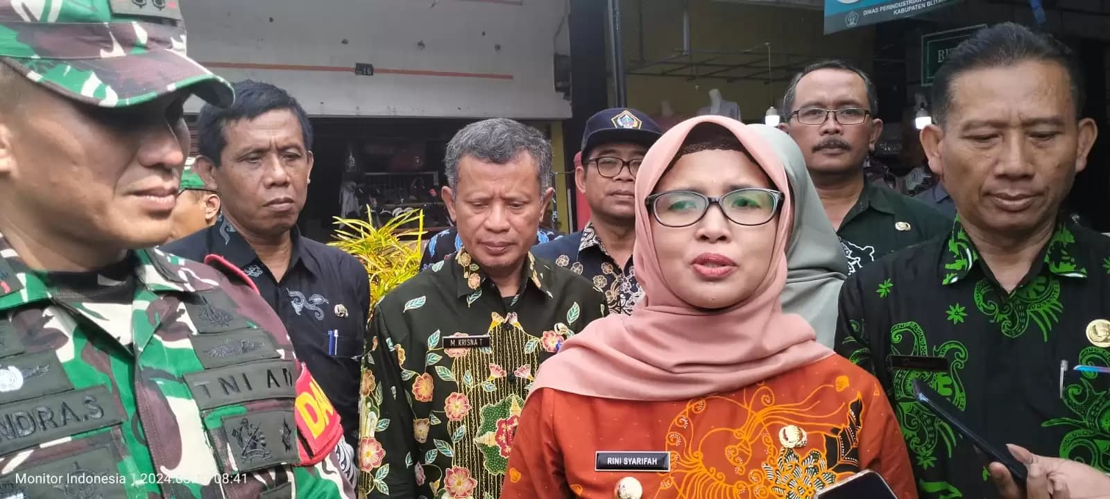 Operasi Pasar di Wlingi, Bupati Blitar: Untuk Penuhi Kebutuhan Masyarakat