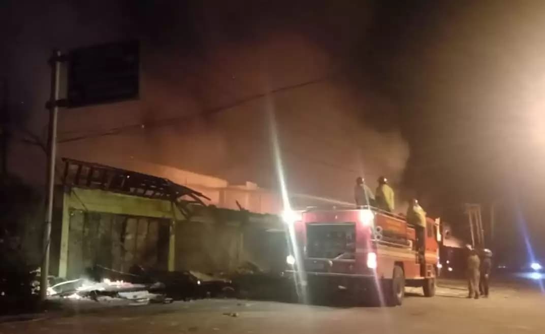 Kata Kapolda Papua, kerugian 25 Ruko terbakar masih dihitung oleh Danrem dan akan dilaporkan ke Panglima TNI (Foto: Istimewa)