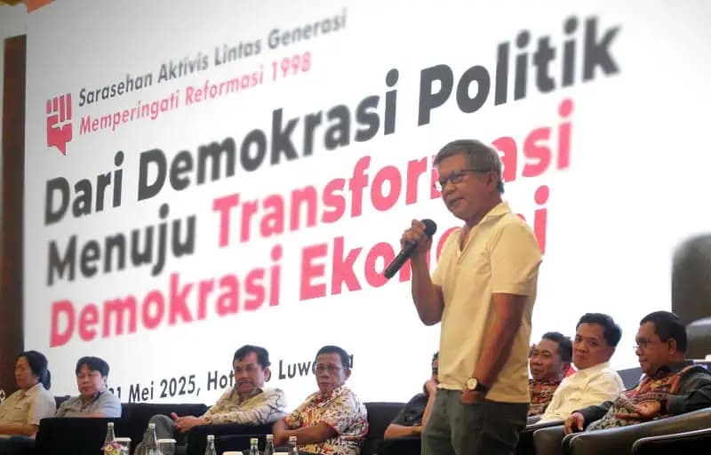 Sarasehan Aktivis Lintas Generasi Memperingati Reformasi 1998 (Foto: Dok MI/Jiani)