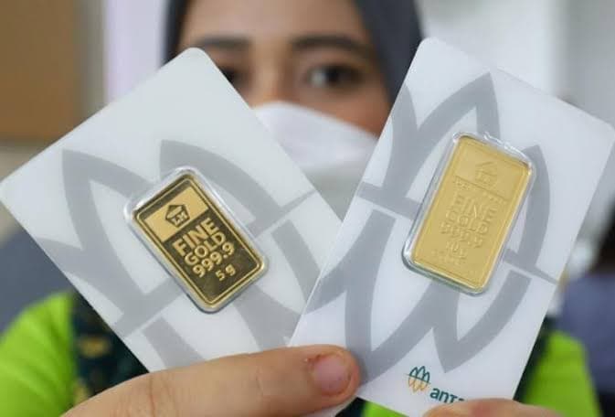 Harga Emas Antam Alami Lonjakan Drastis