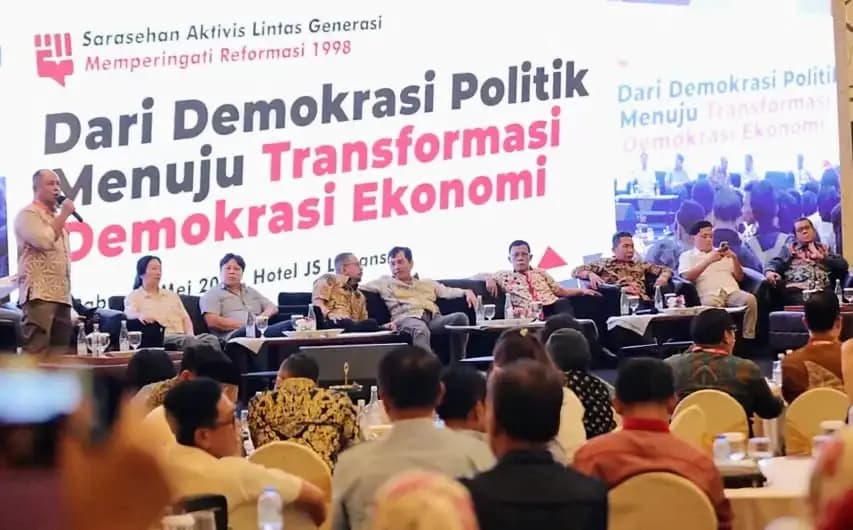 Sarasehan Aktivis Lintas Generasi Memperingati Reformasi 1998 (Foto: Dok MI/Jiani)