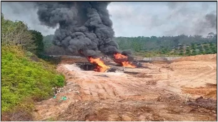 Penambangan minyak cong kembali muncul setelah sempat berhenti (Foto: Dok MI/Ist)
