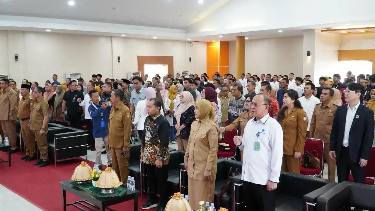 75 peserta program magang dilepas oleh Gubernur Sulawesi Selatan Andi Sudirman Sulaiman (Dok.MI)