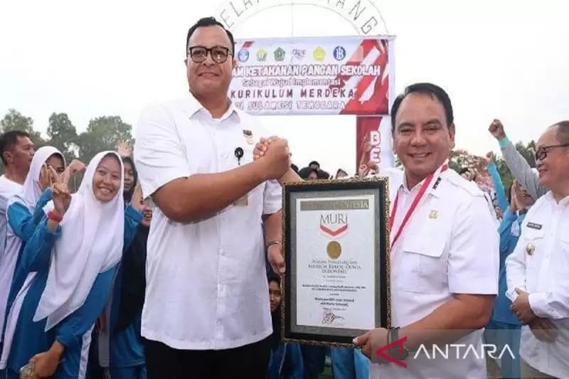 Sultra Raih Rekor MURI Gerakan Tanam Cabai Terbanyak