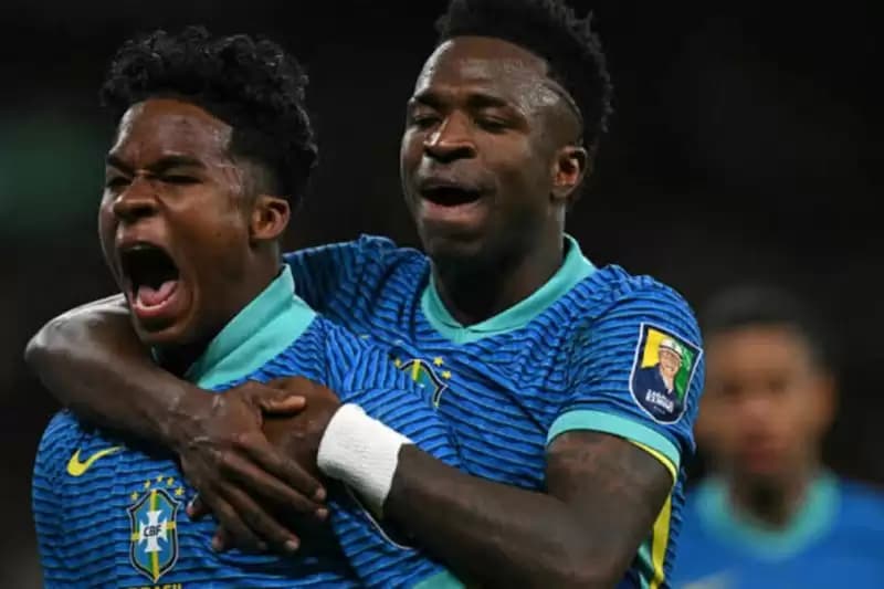 Hasil Inggris vs Brasil: Endrick Cetak Gol Perdana Menangkan Selecao