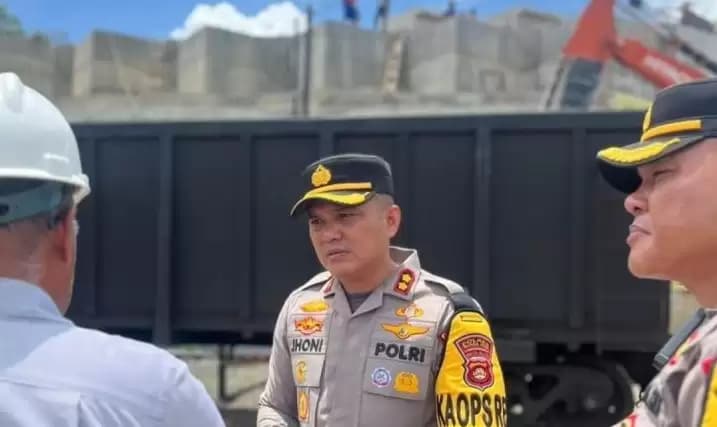 Polisi: Jalur Kereta Api Bantaian Muara Enim Udah Bisa Dilintasi