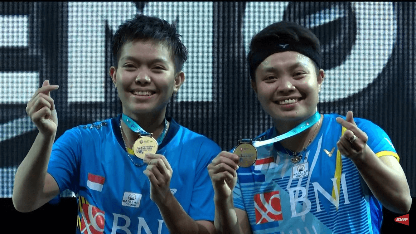 Apriyani Rahayu/Siti Fadia Silva Raih Gelar Malaysia Open 2022