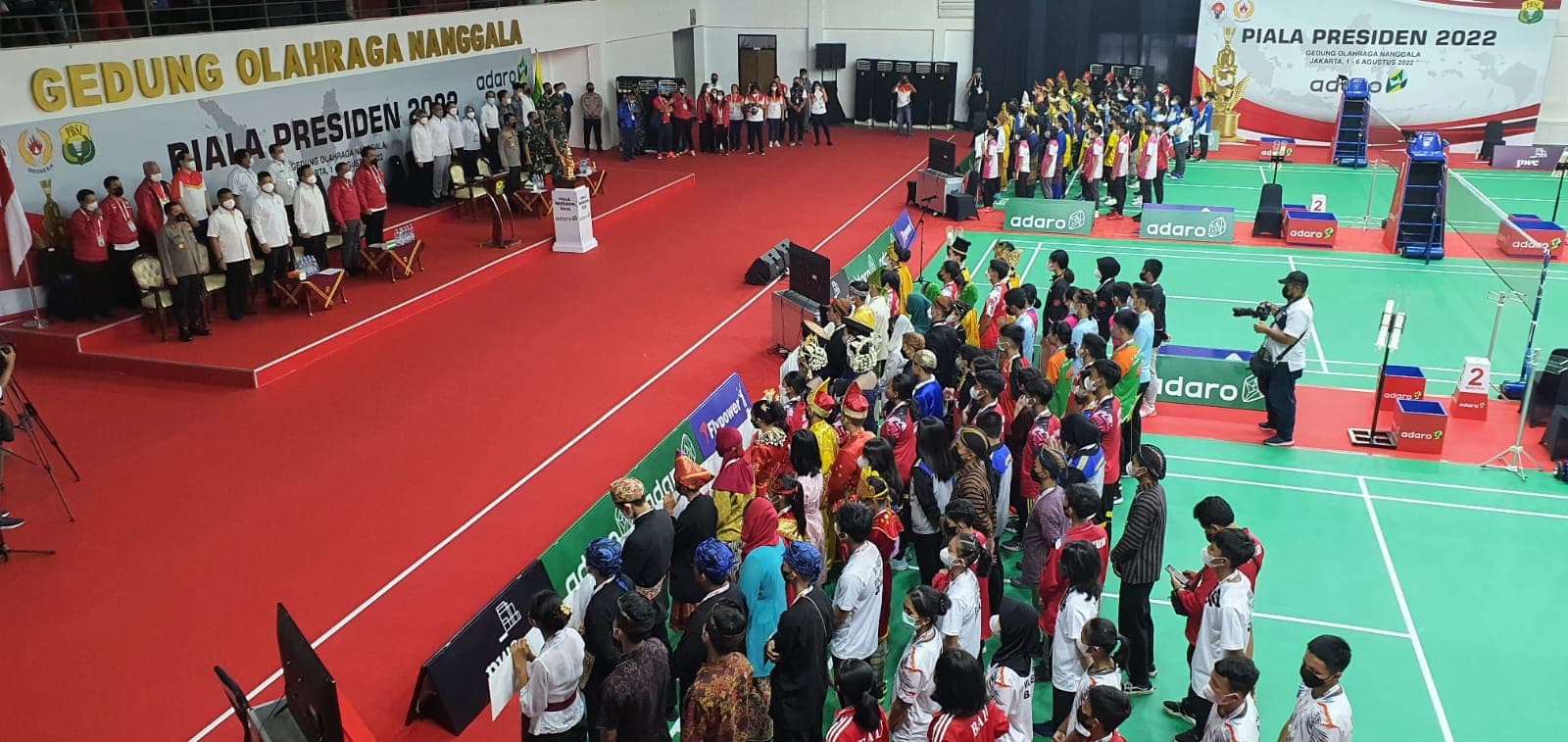 Turnamen Bulutangkis Piala Presiden 2022 Dibuka, Ketum PBSI: Trimakasih Pak Jokowi
