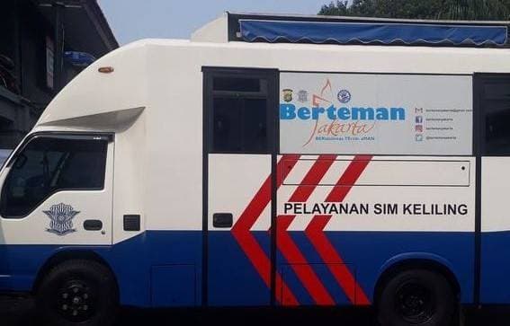 Hari Minggu, Layanan SIM Keliling Tersedia di 2 Lokasi Jakarta