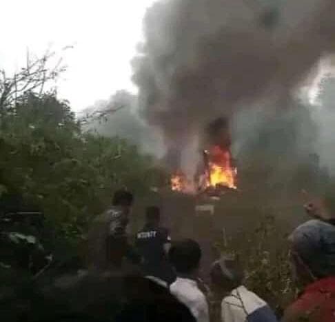 Helikopter Latih Jatuh di Ciwidey, Seluruh Kru Selamat