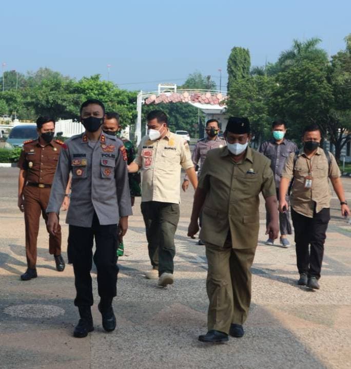 Penanganan Covid-19 Lampung Tengah Dibagi 5 Zona