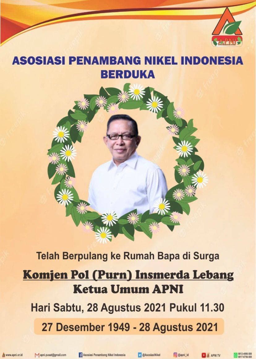 Penambang Nikel Indonesia Berduka